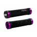 Грипсы ODI Cross Trainer MTB Lock-On Bonus Pack Black w/Purple Clamps (с фиолетовыми замками)