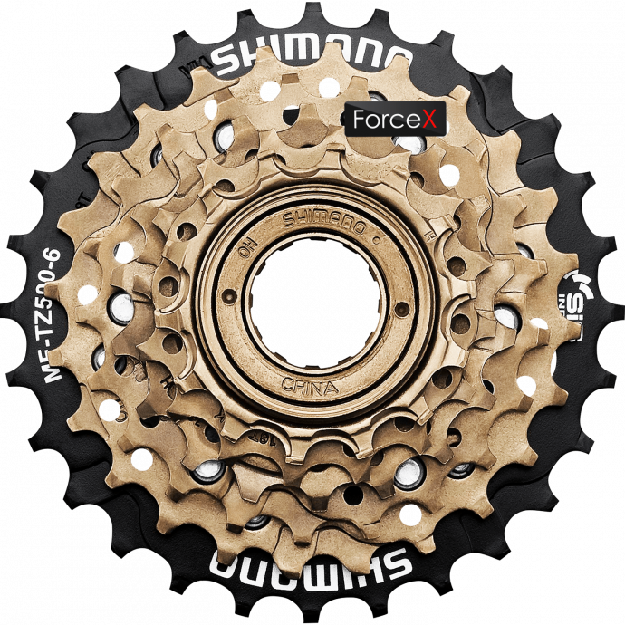 Трещотка Shimano MF-TZ500 Tourney 6 скоростей 14-28Т