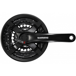 Шатуни SQ Shimano FC-TY501 28/34/48T 175мм під квадрат чорні