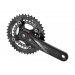 Шатуны SQ PROWHEEL ZEPHYR-501 28/40T под квадрат 175мм чёрные Шатуны SQ PROWHEEL ZEPHYR-501 28/40T под квадрат 175мм чёрные