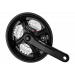 Шатуны SQ PROWHEEL TY-CN99 28/38/48T под квадрат 170мм чёрные Шатуны SQ PROWHEEL TY-CN99 28/38/48T под квадрат 170мм чёрные