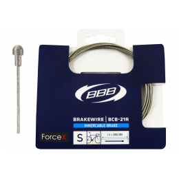 Трос тормозной BBB BCB-21R "BrakeWire" Slick ss road. Нержавеющая сталь. 1.5x2000мм