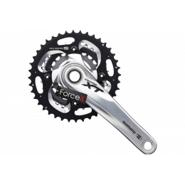 Шатуны Shimano FC-M782 DEORE XT, Hollowtech II, 175мм, 40/30/22, компоненты каретки BSA