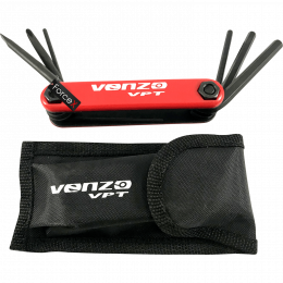 Мультитул Venzo (VZ-F33-001), Red,  6 в 1