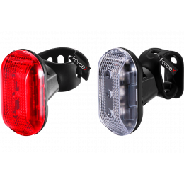 Комплект фар BBB (BLS-79) CombiLaser передня і задня LED 4xAAA