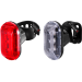 Комплект фар BBB (BLS-79) CombiLaser передня і задня LED 4xAAA