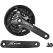 Шатуны SQ Shimano FC-M2000 ALTUS 22/30/40Т 9-ск 165 мм под квадрат серые