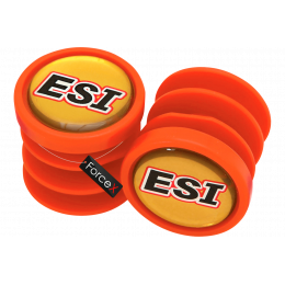 Заглушки руля ESI Bar Plug Orange, оранжевые