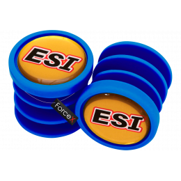 Заглушки руля ESI Bar Plug Blue, синие