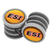 Заглушки руля ESI Bar Plug Grey, серые Заглушки руля ESI Bar Plug Grey, серые