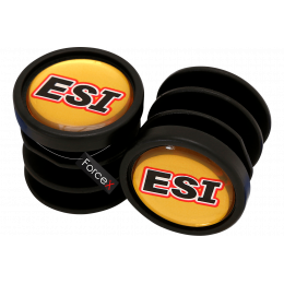 Заглушки руля ESI Bar Plug Black, чёрные