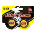 Заглушки руля ESI Bar Plug Black, чёрные Заглушки руля ESI Bar Plug Black, чёрные
