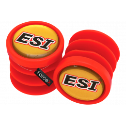 Заглушки руля ESI Bar Plug Red, красные