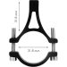 Крепление для телефона на руль GUB Z-072 Black