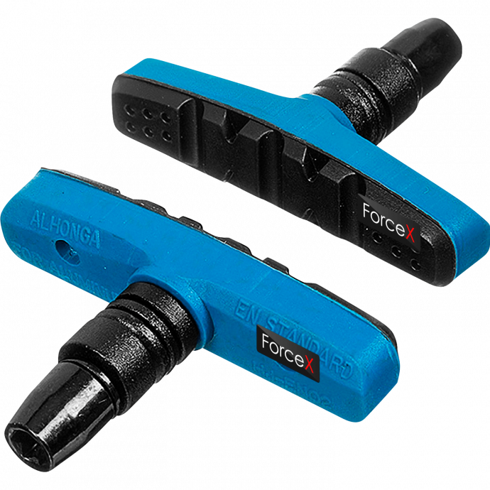 Тормозные колодки Venzo VENZOCOLOUR V-brake, Blue 