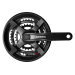 Шатуны Shimano FC-TY301 TX 48/38/28T, 8/7/6ск. 170мм, под квадрат с защитой, черные