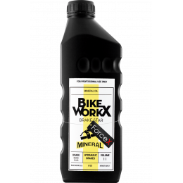 Тормозная жидкость BikeWorkX Brake Star Mineral (минеральное масло) 1 литр