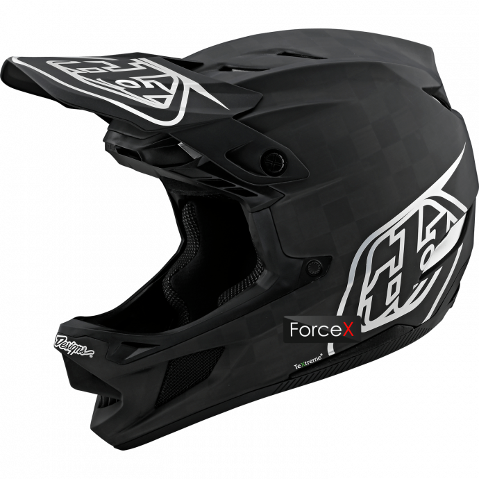 Шолом Full Face TLD D4 Carbon [Stealth Black/Silver], M