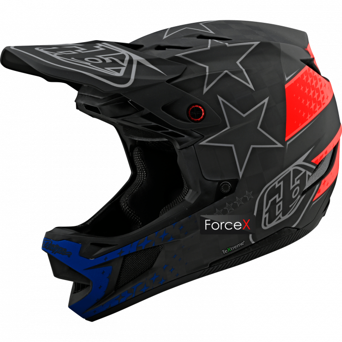 Велошлем Full Face TLD D4 Carbon [Freedom 2.0 Black/Red], L