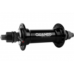 Втулка передня QUANDO KT-A16F, V-Brake, 36H, на гайках, Чорна