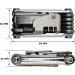 Мультитул Bike Hand YC-287АS, 17 в 1, с выжимкой цепи и бортировкой Мультитул Bike Hand YC-287АS, 17 в 1, с выжимкой цепи и бортировкой