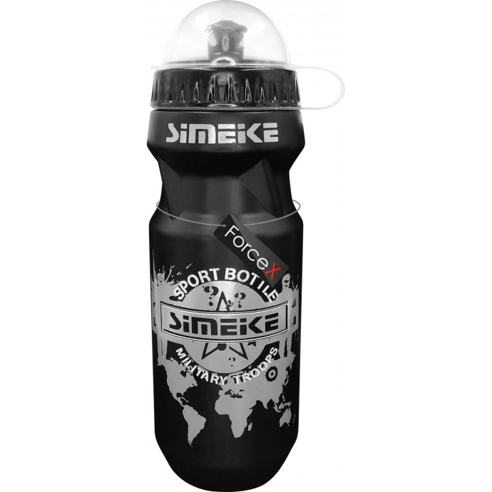 Фляга SIMEKE 610ml, Map Print, Black