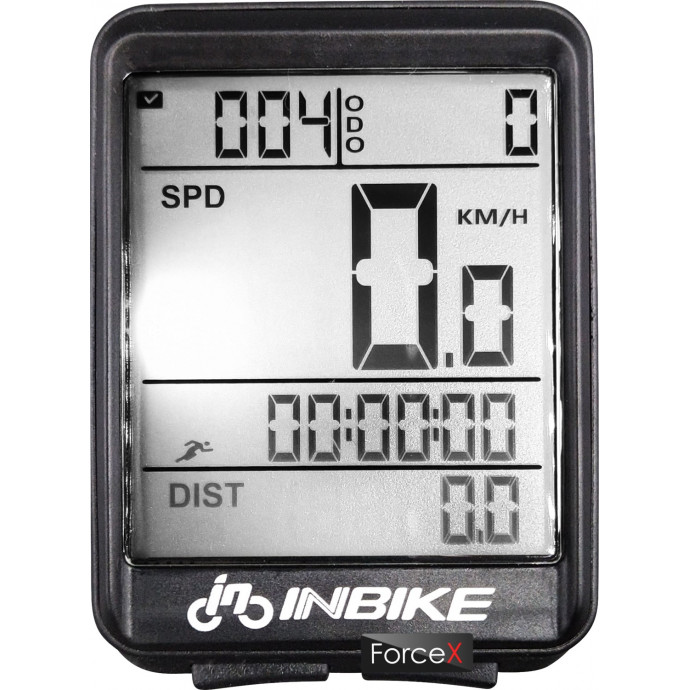 Велокомпьютер INBIKE IC321 беспроводной, с белой подсветкой