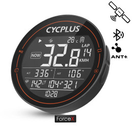 Велокомпьютер GPS Cycplus M2, с подсветкой