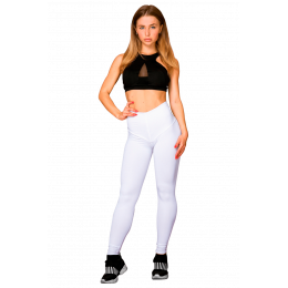 Лосины-утяжка с эластичным корсетом Totalfit Y2-C11 белый, XXL