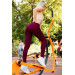 Лосины для фитнеса Totalfit Fitness Classic LG13-C37, Марсал, S Лосины для фитнеса Totalfit Fitness Classic LG13-C37, Марсал, S
