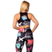 Спортивний топ Totalfit STICKERS T2-P67, Чорний, M Спортивний топ Totalfit STICKERS T2-P67, Чорний, M