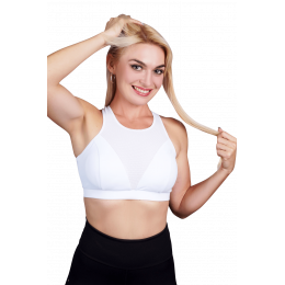 Спортивный топ Totalfit T8-C11, Белый, S