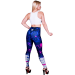 Спортивный топ Totalfit PIXELS T9-P60, Синий, M