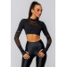 Спортивний топ Totalfit T14-C10, Чорний, XS