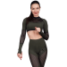 Спортивный топ Totalfit T14-C36, Грязно-зелёный, M
