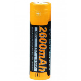 Акумулятор Fenix ARB-L18, Li-on 18650, 2600 mAh
