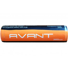 Акумулятор літієвій Avant 18650 3600 mAh