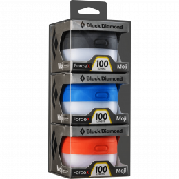 Набор фонарей Black Diamond - Moji 3 Pack Blue / Orange / Graphite, 100 люмен