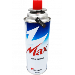 Газовий балон Maxsun MSF-1a (220g/400ml), Blue, цанговий