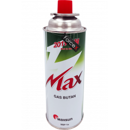 Газовий балон Maxsun MSF-1a (220g/400ml), Green, цанговий