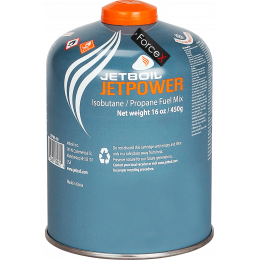 Різьбовий газовий балон Jetboil Jetpower Fuel Blue, 450 г