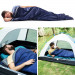 Спальный мешок одноместный, сверхлёгкий Naturehike Ultra light LW 180 NH15S003-D, (20°C), p-p M, левый, голубой