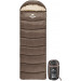 Спальный мешок одноместный с капюшоном, Naturehike U350 NH20MSD07, (1°C), правый, коричневый Спальный мешок одноместный с капюшоном, Naturehike U350 NH20MSD07, (1°C), правый, коричневый