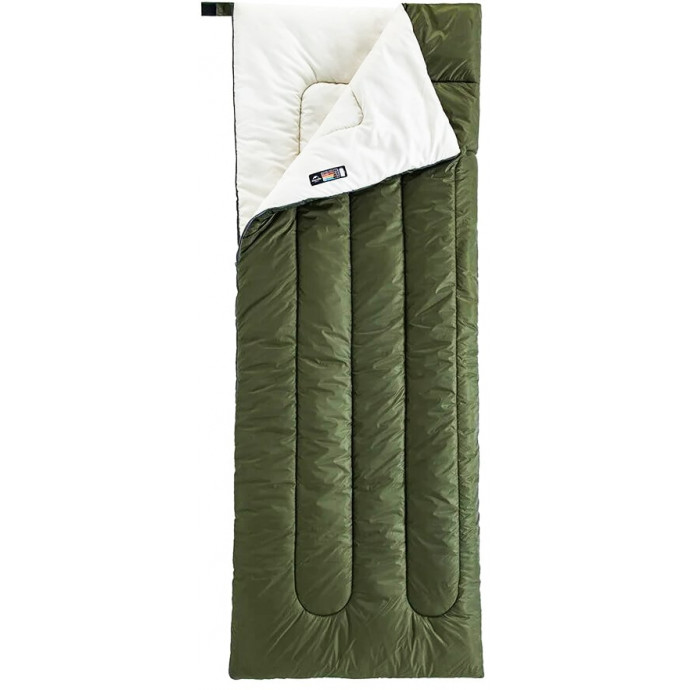 Спальный мешок одноместный Naturehike H150 NH19S015-D, (18-25°C), p-р L, зелёный