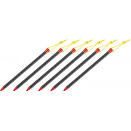 Колышки для палатки 3F Ul Gear Carbon Fiber Nail 15.5 см, 6 шт