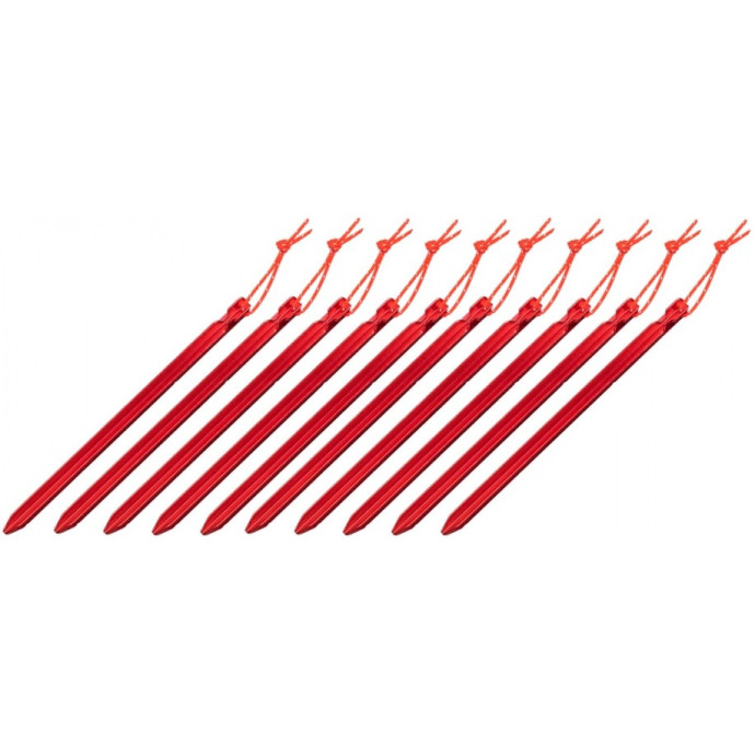 Колышки для палатки 3F Ul Gear Aluminium 4 sides, 15.5 см, 10 шт