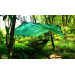 Тент туристический 3F Ul Gear 15D Tarp 3x3 м, зелёный