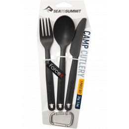 Набор столовых приборов Sea To Summit - Camp Cutlery Set Charcoal
