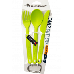 Набор столовых приборов Sea To Summit - Camp Cutlery Set Lime