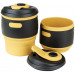 Кружка складная Tramp TRC-082-black, 350 мл, силиконовая с крышкой Кружка складная Tramp TRC-082-black, 350 мл, силиконовая с крышкой